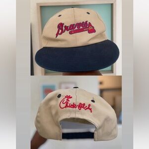 Atlanta Braves x Chick-fil-A collaboration Snap Back Hat | Sportst | Streetstyle